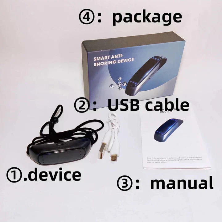 LumaWhisper Portable Anti Snore Sleep Aid USB Quiet | Lersk