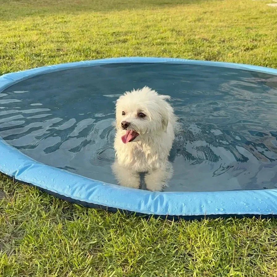SplashyPaws Splash Pad For Dogs And Pets, Outdoor Water Play Mat For Pups Of All Sizes | Lersk