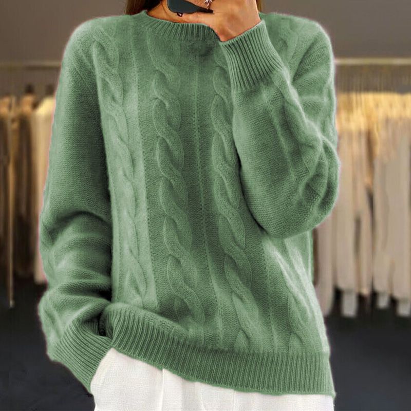 Camisola de Malha Debbie Wool para Mulher Conforto Luxuoso e Calor Aconchegante | Lersk
