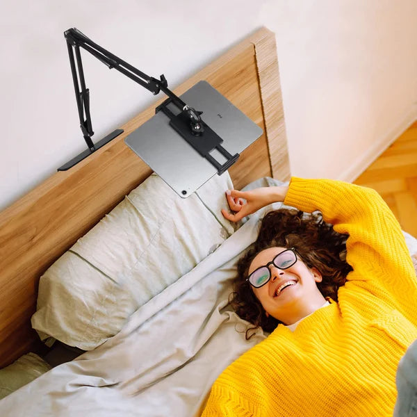 Hidden Phone Holder For Bedside Table Retractable Mount For Nightstand Or Desk Surface | Lersk