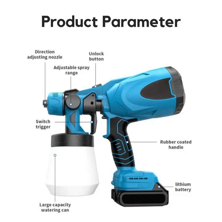 AeroMist Cordless Paint Sprayer For Home Projects And DIY | Lersk