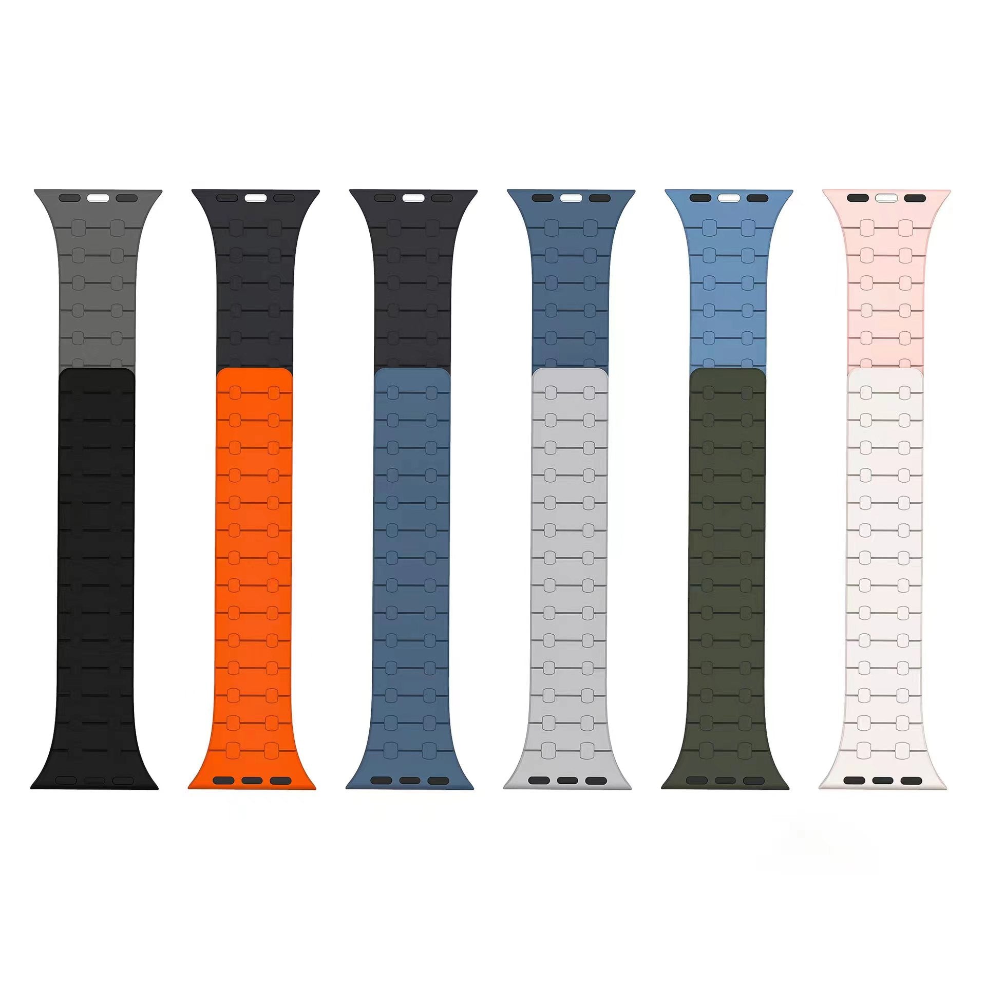 Navaro Magnetic Silicone Band For Apple Watch | Lersk