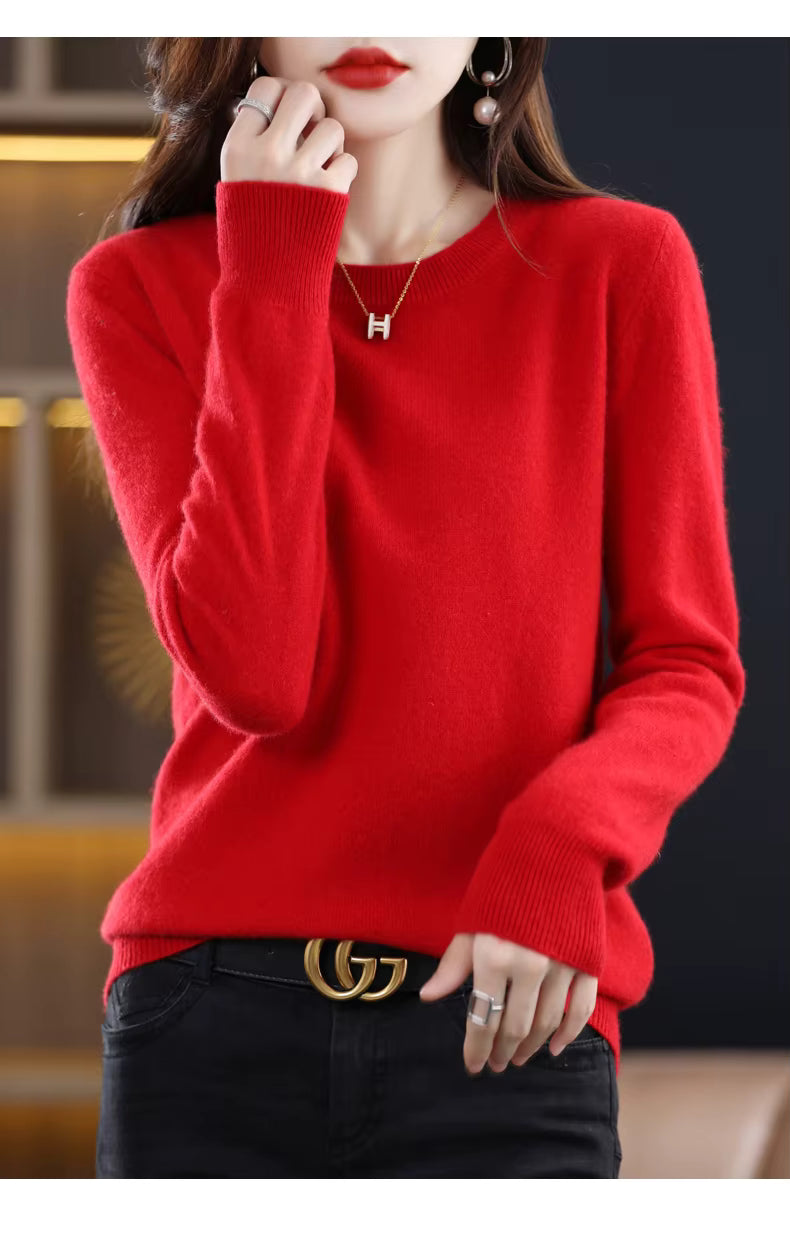 LyraSoar Woll-Cashmere Strickpullover für Herbst und Winter | Lersk