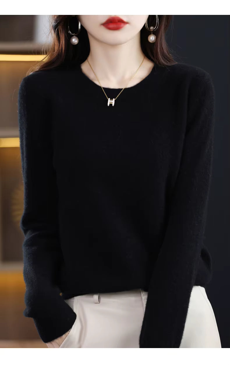 LyraSoar Woll-Cashmere Strickpullover für Herbst und Winter | Lersk