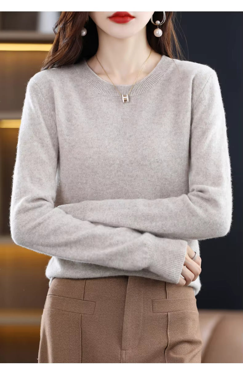 LyraSoar Woll-Cashmere Strickpullover für Herbst und Winter | Lersk