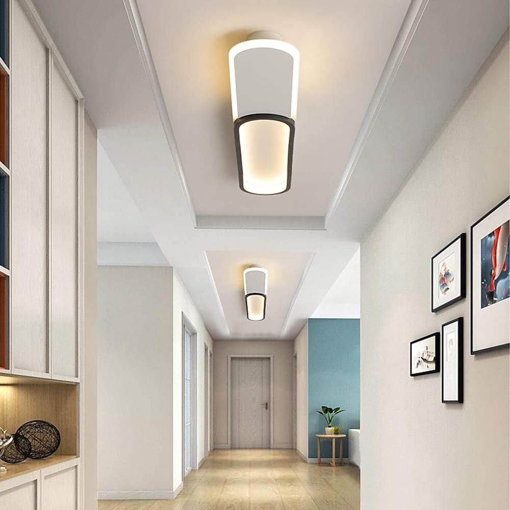 NovaLine | Prostokątna lampa sufitowa LED, minimalistyczny design | Lersk