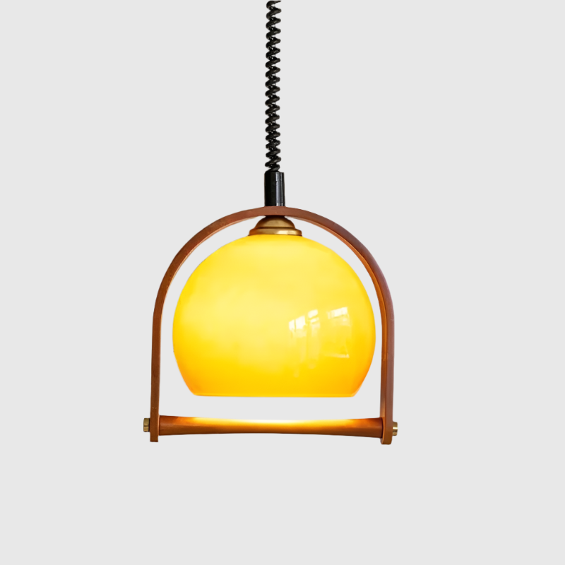 Závěsná lampa Linara Timber | Lustry do jídelny a nad kuchyňské ostrůvky | Lersk