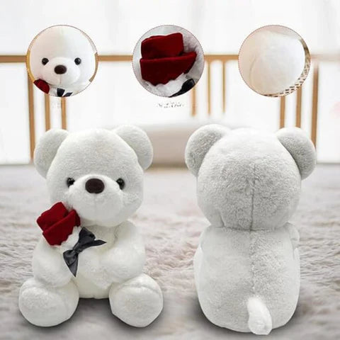 BlossomWish bamse og rosegave til hende til Valentinsdag | Lersk