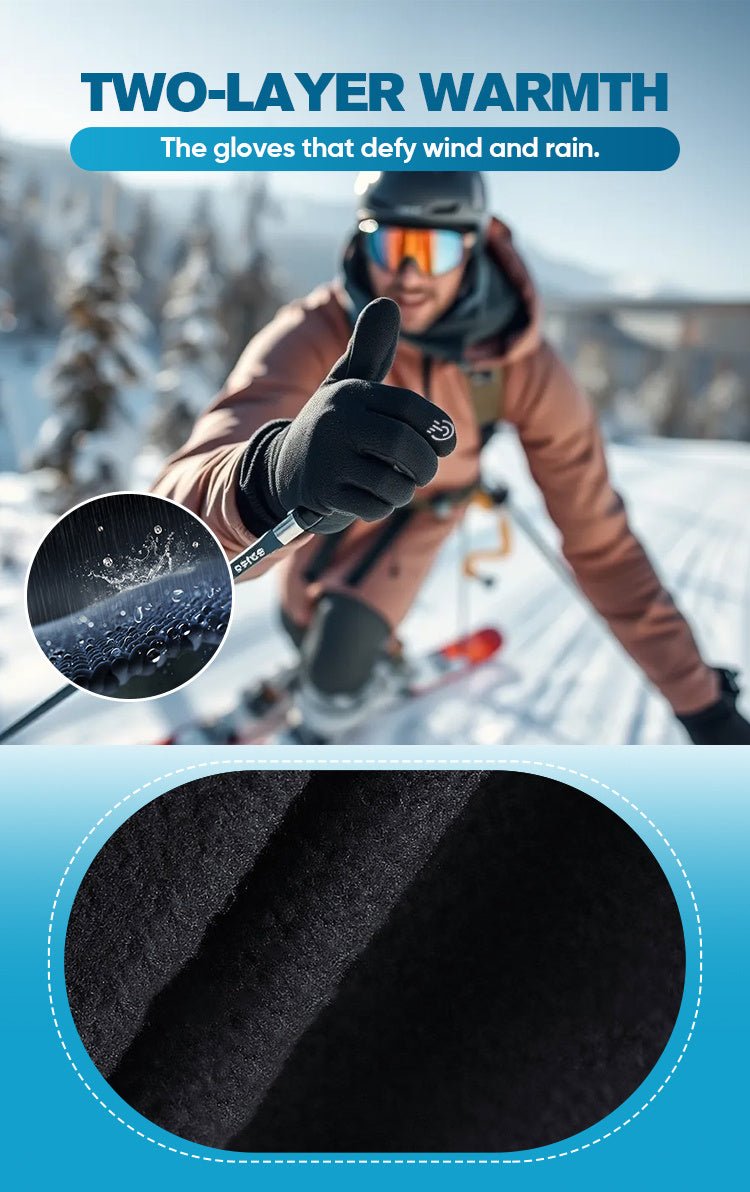 Nordvik Insulated Waterproof Cycling Gloves With Touchscreen | Lersk