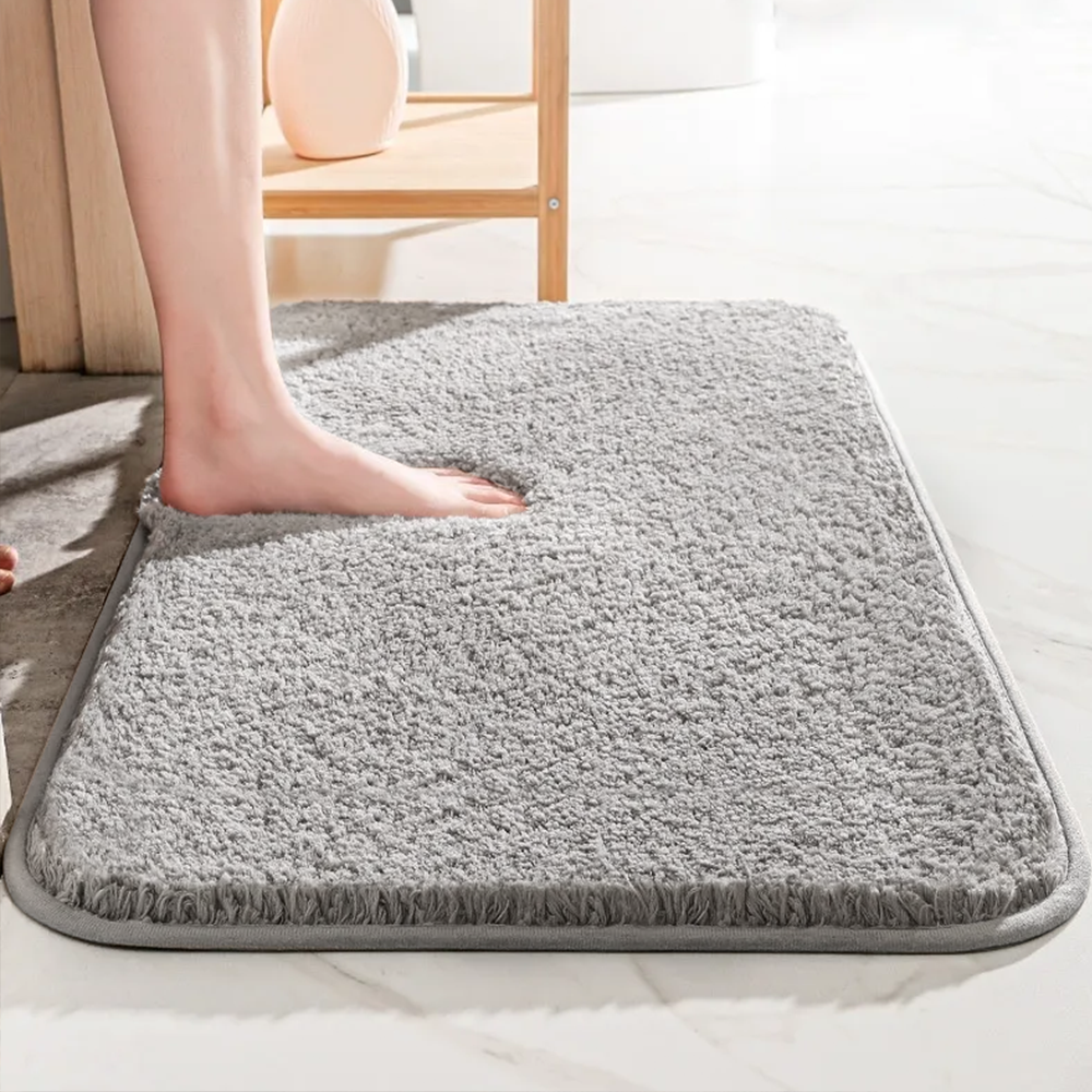 Plush Underfoot Bath Rug With Ultra Thick Cloudlike Comfort And Dense Pile | Lersk