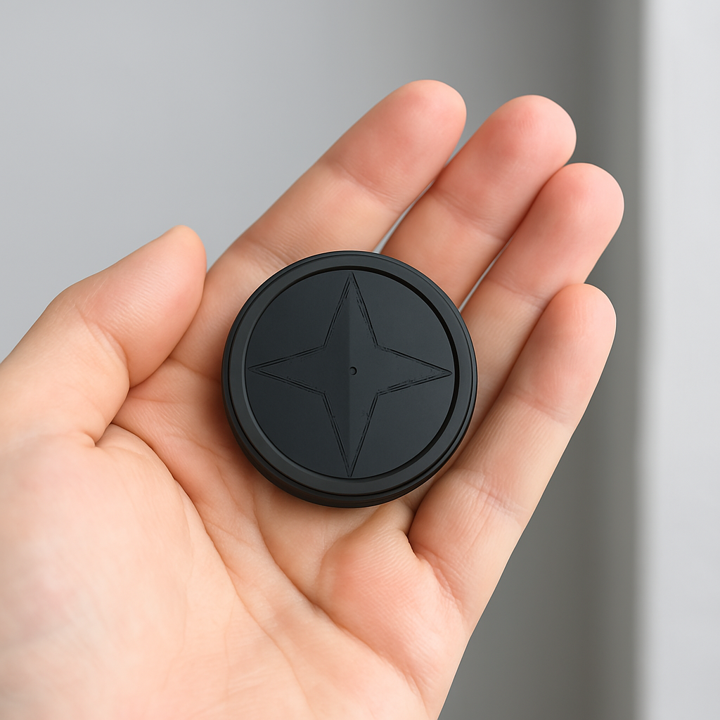PulseTrack Kompakter Magnetischer GPS-Tracker Echtzeit-Tracking für Fahrzeuge und Haustiere | Lersk