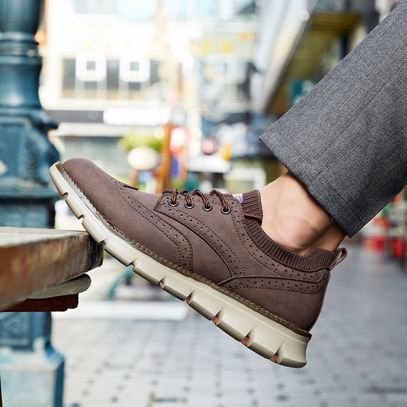 Pantofi Derby cu detaliu Wingtip | Lersk