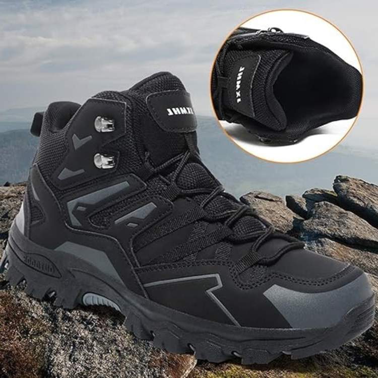 Trekaro Orthopedic Hiking Shoes High-Ankle Anti-Slip Soles | Lersk