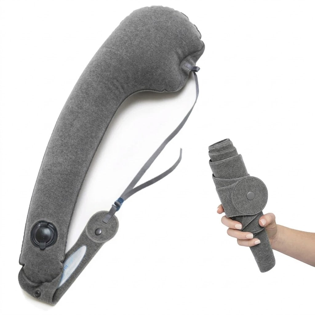 Ergonomic Travel Neck Pillow for Airplane & Car Comfort | Lersk