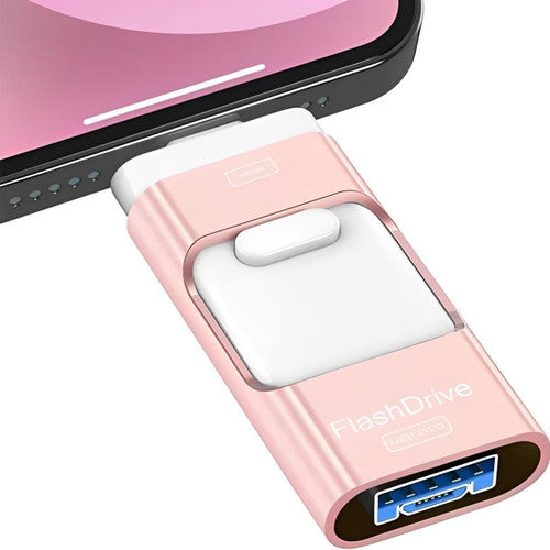 NexPort 128GB 4v1 USB disk pro iPhone a Android | Lersk