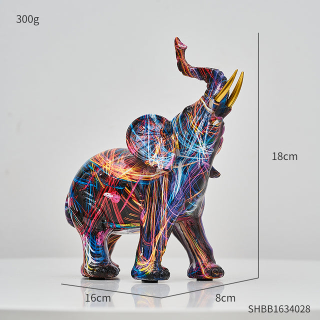 Abstract Graffiti Statuette for Modern Home Decor Accent | Lersk