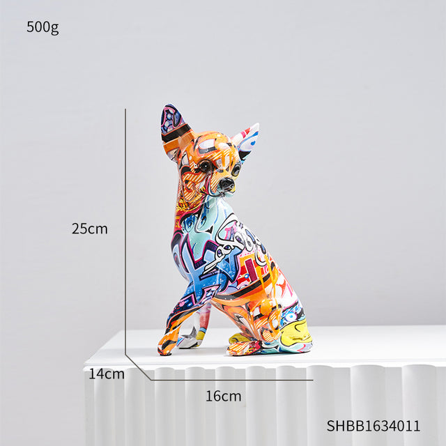 Abstract Graffiti Statuette for Modern Home Decor Accent | Lersk