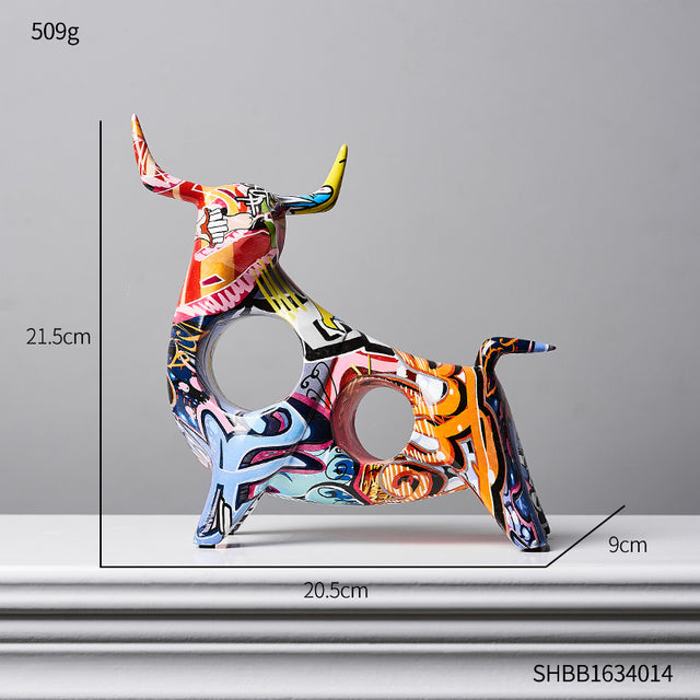 Abstract Graffiti Statuette for Modern Home Decor Accent | Lersk