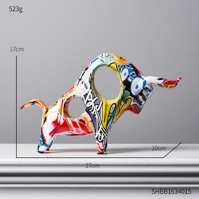 Abstract Graffiti Statuette for Modern Home Decor Accent | Lersk