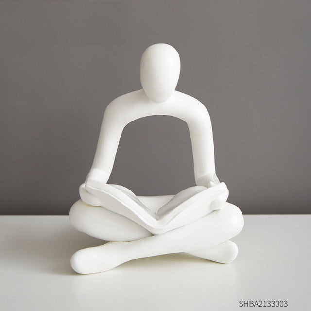 Abstract Figurine Set For Modern Home Decor And Gift | Lersk