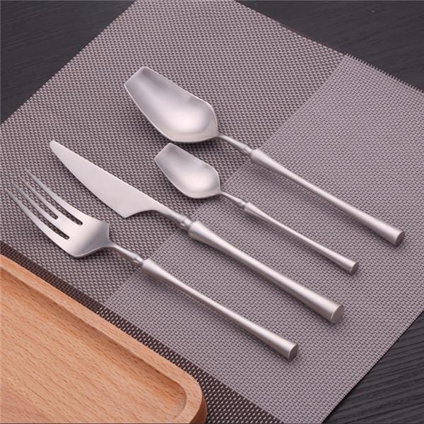 Nefertari Elegant Stainless Steel Flatware 4-Piece Set | Lersk