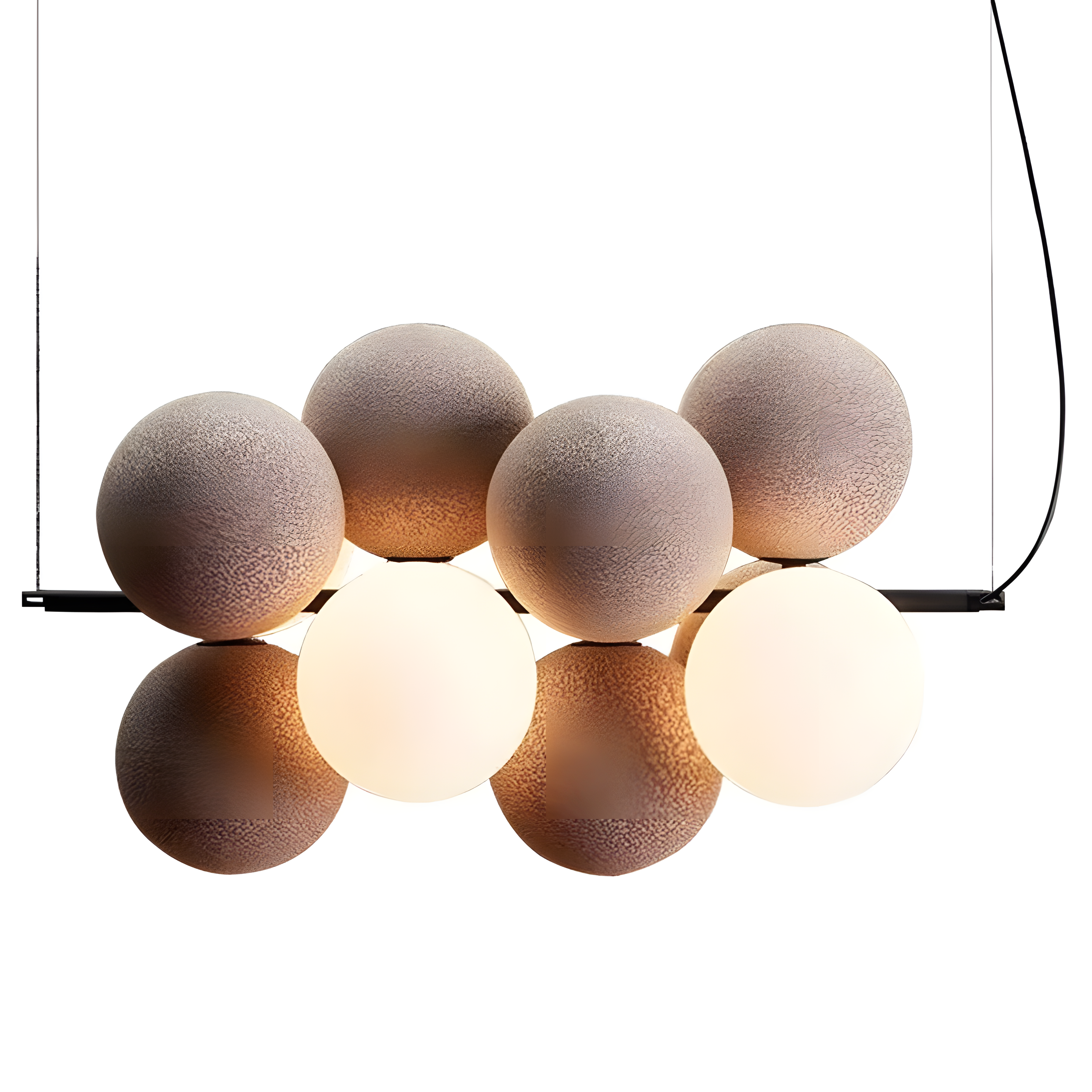 Virelle | Candelabru Sferic Geometric | Lersk