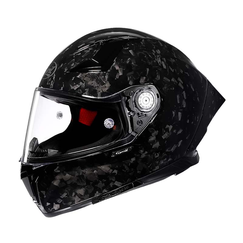 Casco Integrale in Fibra di Carbonio Leggero DOT ECE per Piloti | Lersk