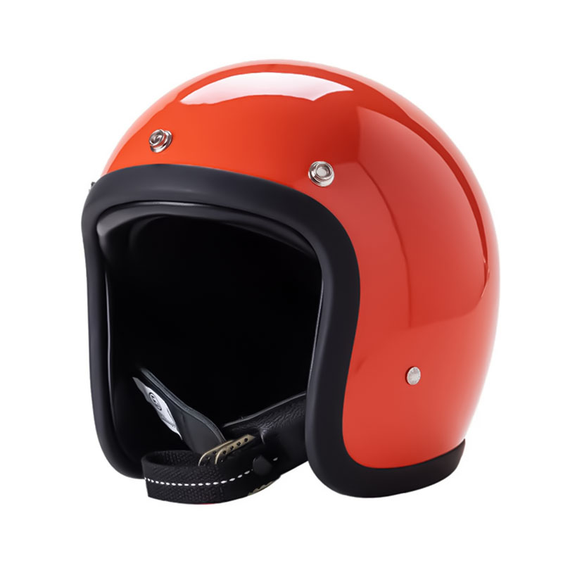 AeroGuard Retro Motorcycle Helmet DOT and ECE Certified | Lersk
