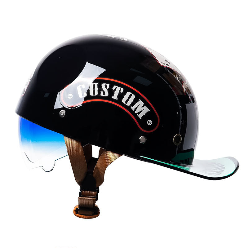 Přilba OrionRide ve stylu baseballu s certifikací DOT, ABS pro motocykly | Lersk