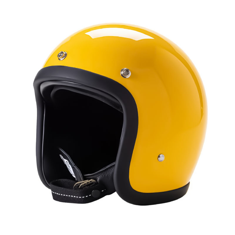 AeroGuard Retro Motorcycle Helmet DOT and ECE Certified | Lersk