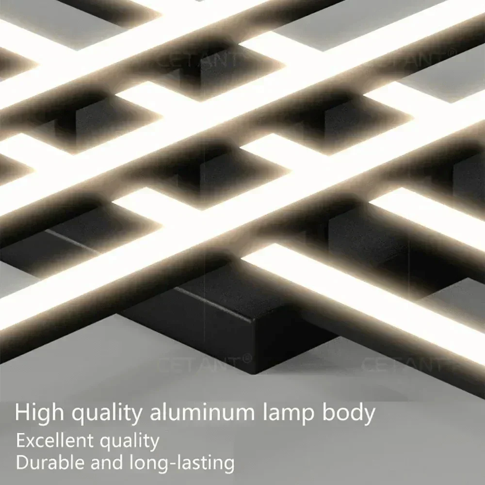 AuroraArc Lampada da Soffitto LED con Luce Morbida Risparmio Energetico Diametri 30 40 50 cm | Lersk