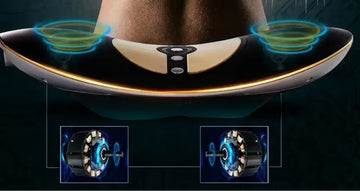Smart Lower Back Traction Device with Heat, EMS, Vibration & Red Light Therapy | Lersk
