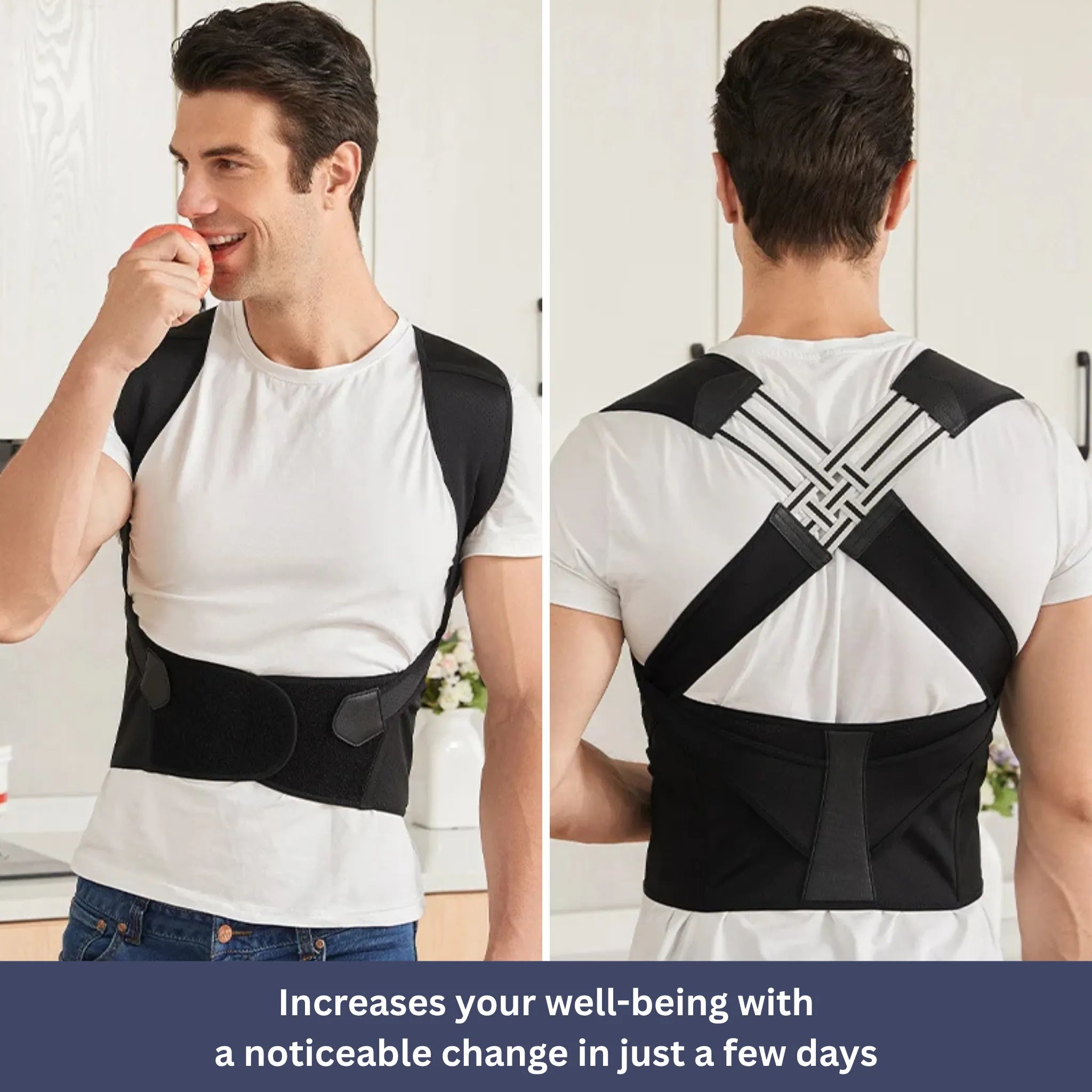 Adjustable Back Support Posture Corrector For Confidence | Lersk