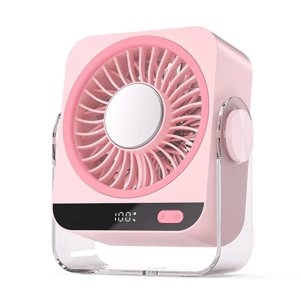 Přenosný stolní ventilátor s dobíjením | Lersk