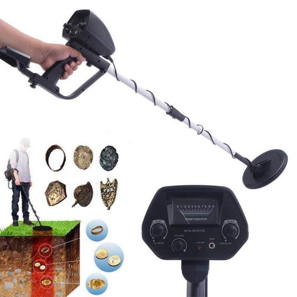 AquaSeek Waterproof Metal Detector for Deep Gold Search | Lersk