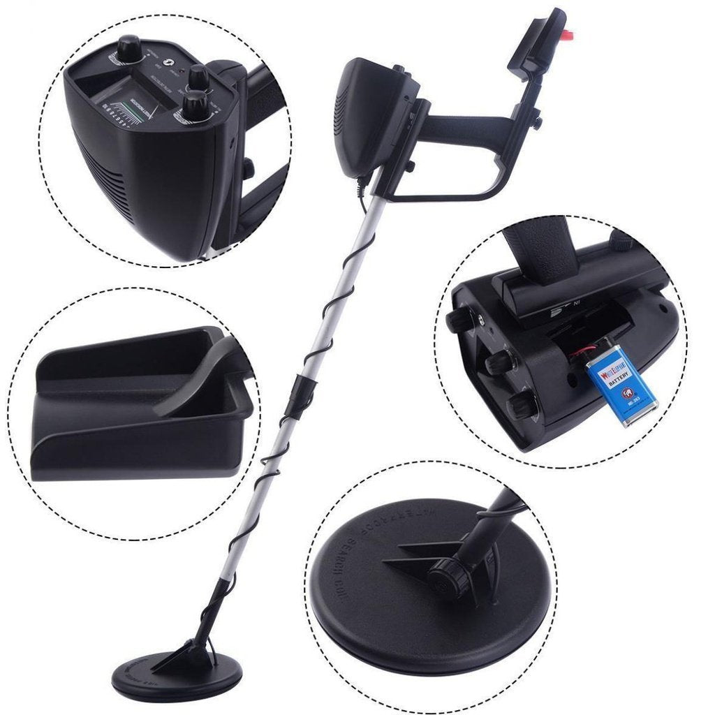 AquaSeek Waterproof Metal Detector for Deep Gold Search | Lersk