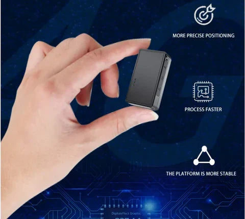 AeroTrace Nano Vehicle GPS Tracker With Real Time Location And Magnetic Mount