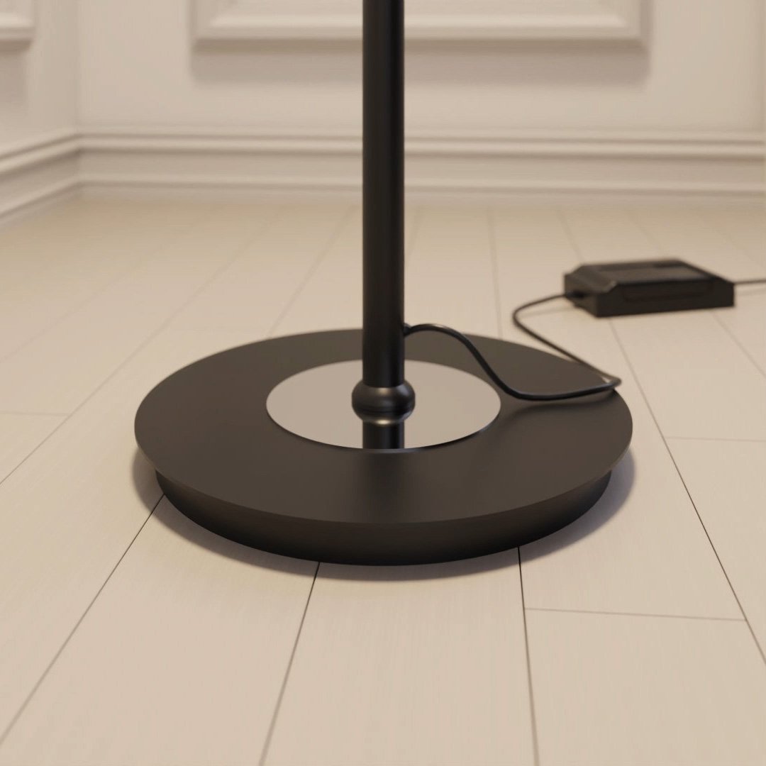 Lampada da parete AureaLume | Illuminazione contemporanea in vetro e metallo | Lersk