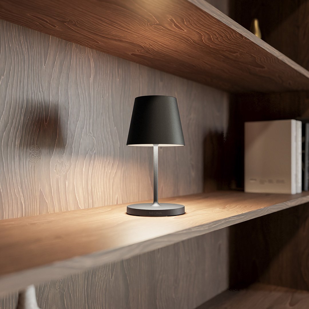 AuraLume Bordlampe | Varm 2700K LED Minimalistisk Design | Lersk