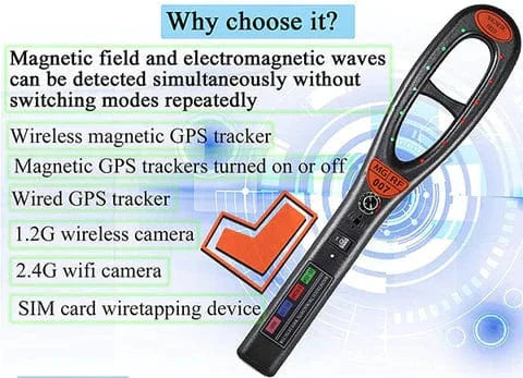 SentinelGuard GPS Tracker Detector With Free Detection Hose For Privacy | Lersk