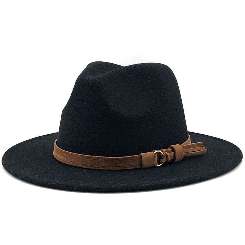 Eridian Fedora klobouk s koženým páskem | Lersk