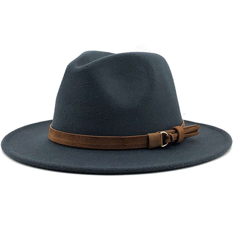 Eridian Fedora klobouk s koženým páskem | Lersk