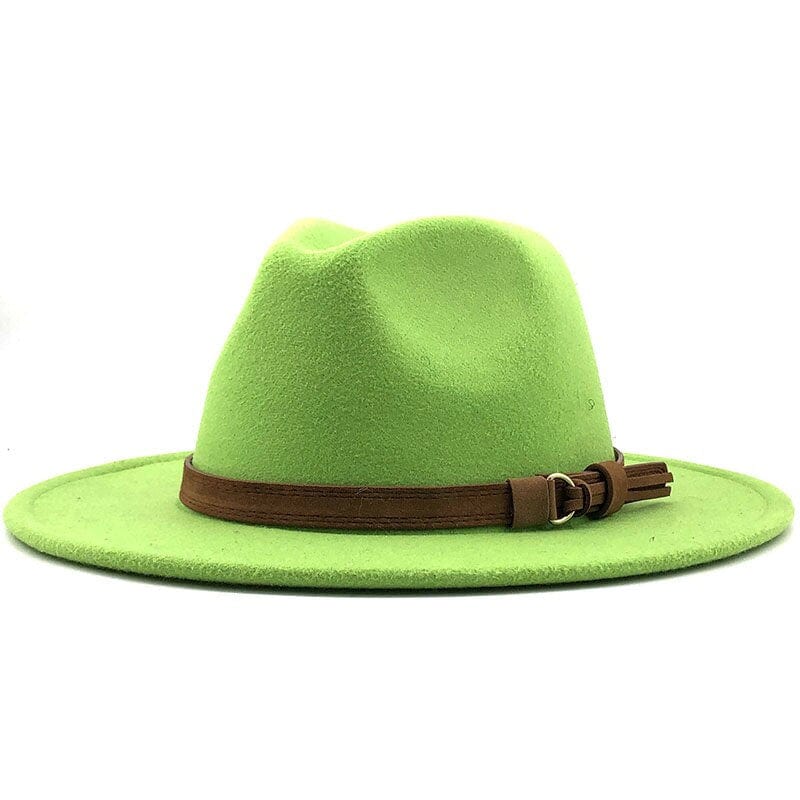Eridian Fedora klobouk s koženým páskem | Lersk