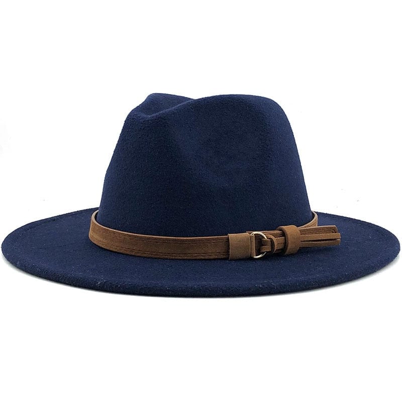Eridian Fedora klobouk s koženým páskem | Lersk