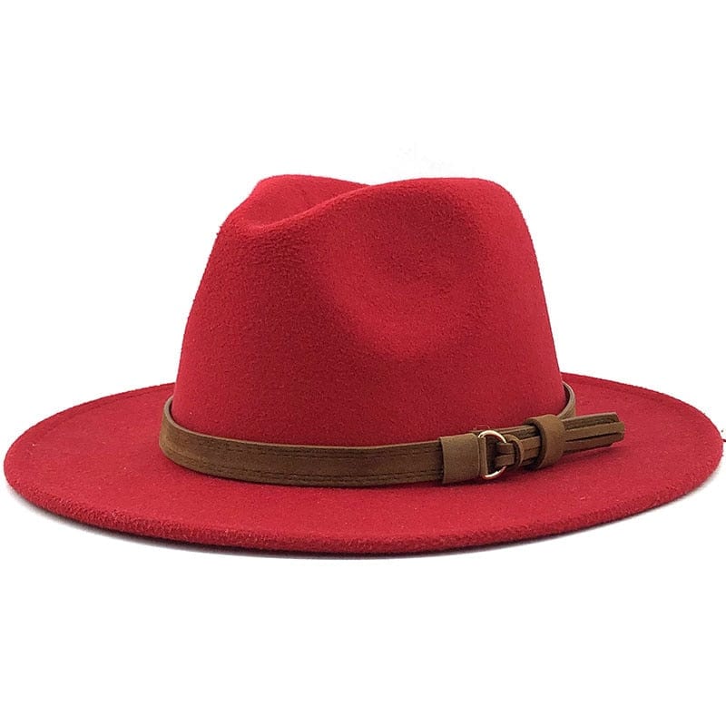 Eridian Fedora klobouk s koženým páskem | Lersk