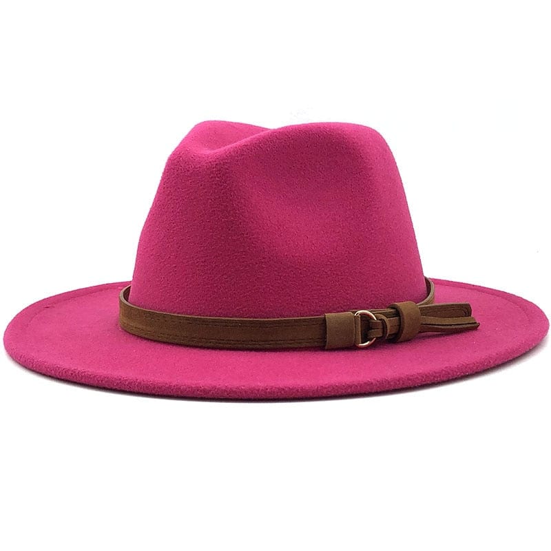 Eridian Fedora klobouk s koženým páskem | Lersk