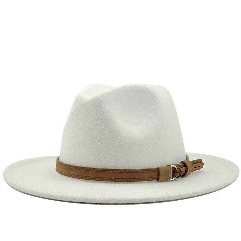 Eridian Fedora klobouk s koženým páskem | Lersk