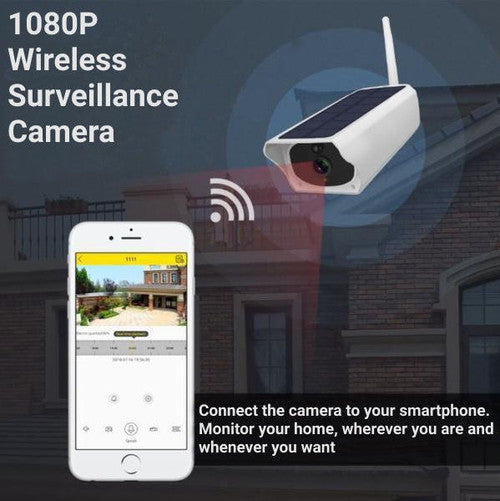 NovaGuard Solar Wireless Camera 1080P Night Vision With Real-Time Alerts | Lersk