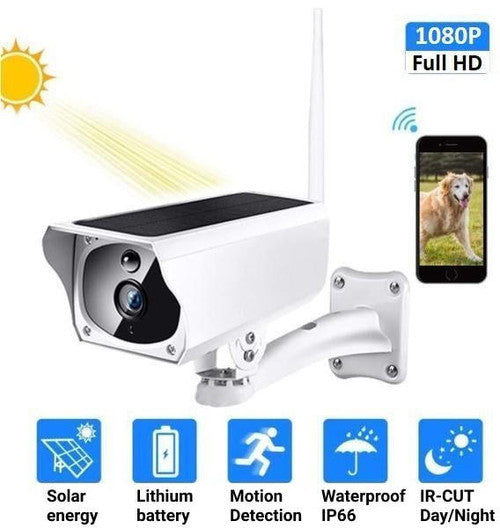NovaGuard Solar Wireless Camera 1080P Night Vision With Real-Time Alerts | Lersk