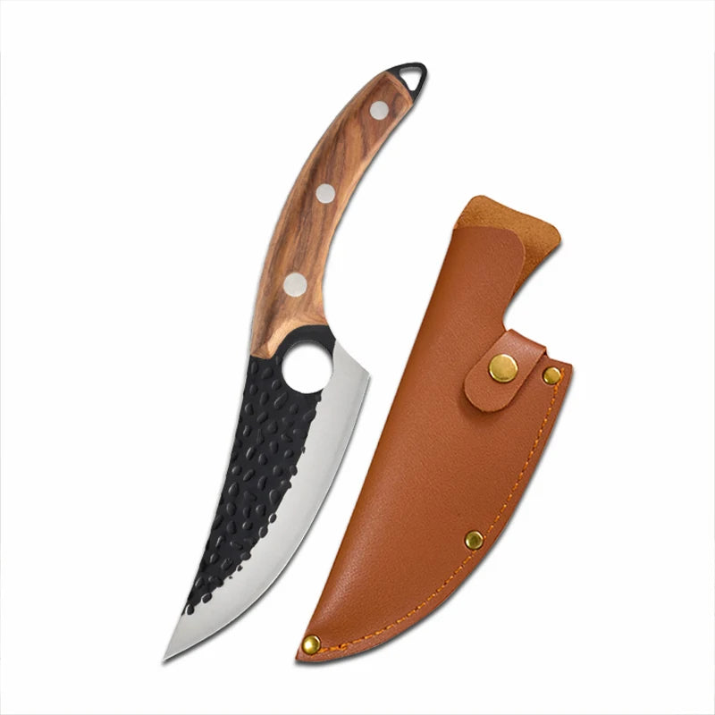 Huusk Knife Premium Control Japanese Handmade Kitchen Knife for Home Cooks | Lersk
